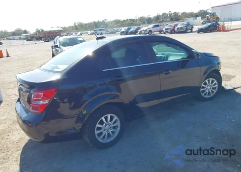 2019 Chevrolet Sonic Lt Auto z USA, uszkodzony, nr VIN 1G1JD5SB2K4130161